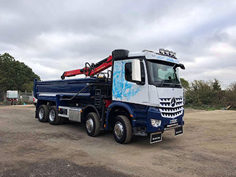 professional tipper truck chigwell area